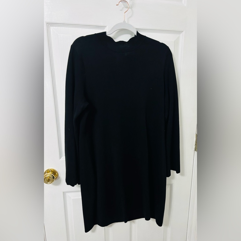 Women’s black sweater dress